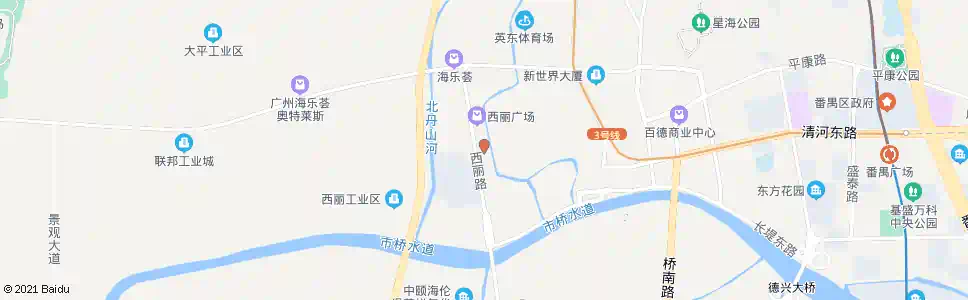 广州解放路_公交站地图_广州公交_妙搜公交查询2025