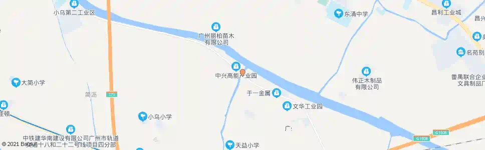 广州天益桥_公交站地图_广州公交_妙搜公交查询2025