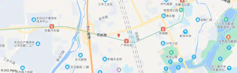 广州花都炭步汽车站_公交站地图_广州公交_妙搜公交查询2025