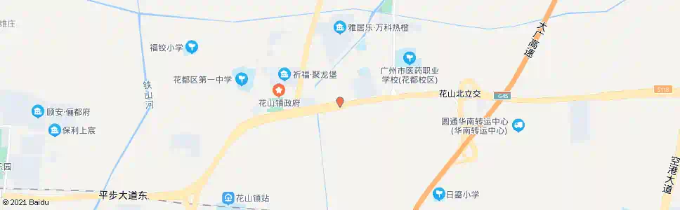 广州坪东村_公交站地图_广州公交_妙搜公交查询2025