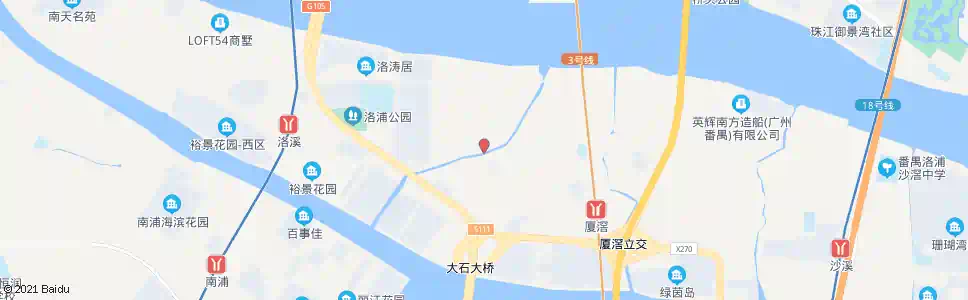 广州上漖村(中环路)_公交站地图_广州公交_妙搜公交查询2025