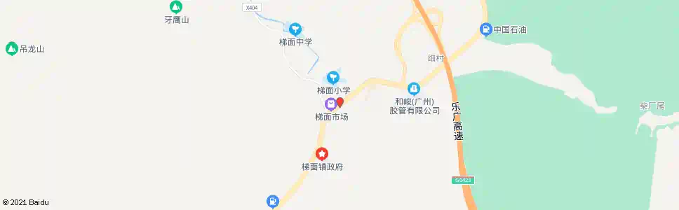 广州梯面市场_公交站地图_广州公交_妙搜公交查询2025