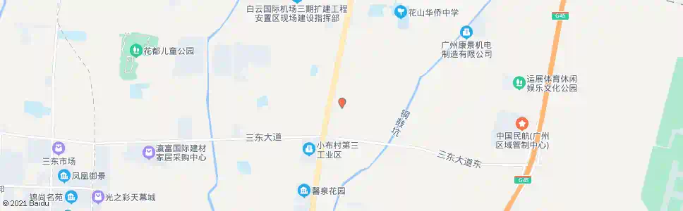 广州小布村_公交站地图_广州公交_妙搜公交查询2025