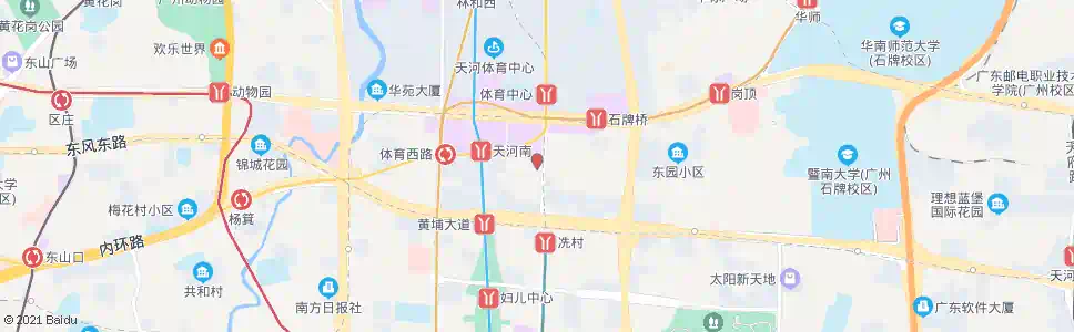 广州流潮_公交站地图_广州公交_妙搜公交查询2025