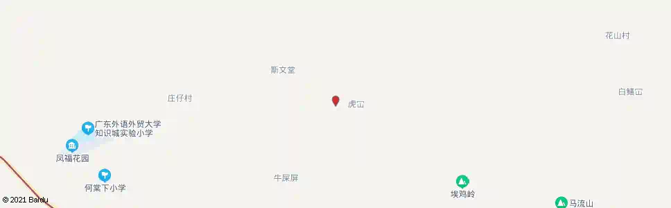 广州虎窿村总站_公交站地图_广州公交_妙搜公交查询2025