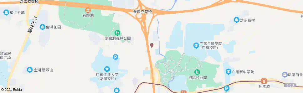 广州外贸学院_公交站地图_广州公交_妙搜公交查询2025