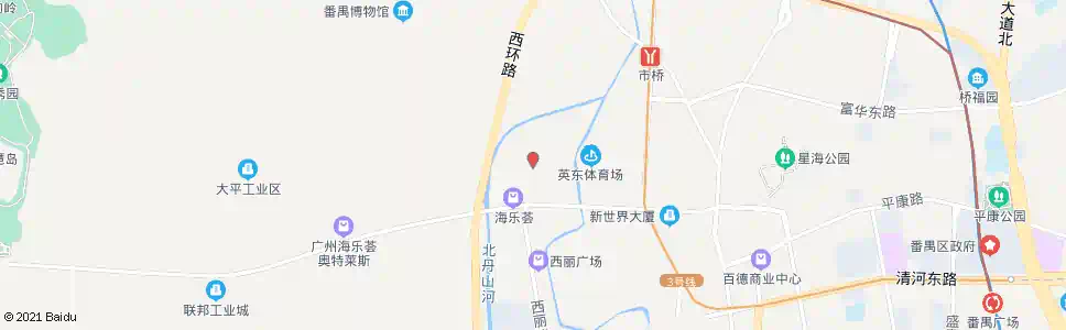 广州康裕园_公交站地图_广州公交_妙搜公交查询2025