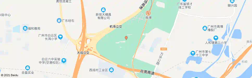 广州凤和村_公交站地图_广州公交_妙搜公交查询2025