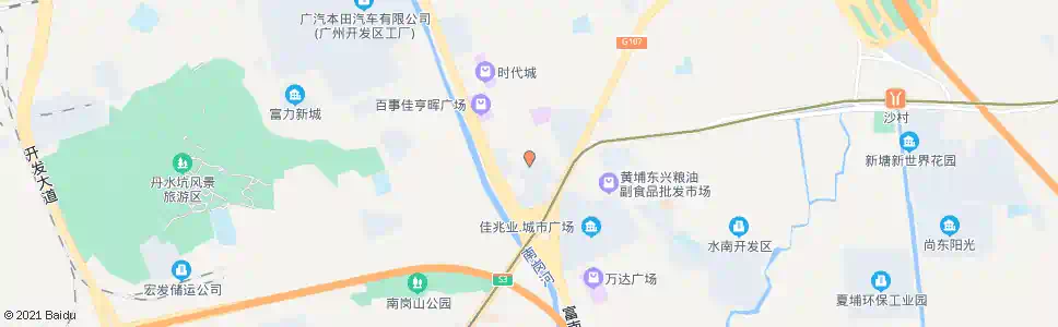 广州春晖六街_公交站地图_广州公交_妙搜公交查询2025