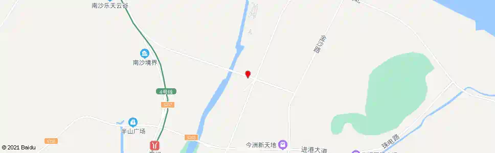 广州海滨路_公交站地图_广州公交_妙搜公交查询2025