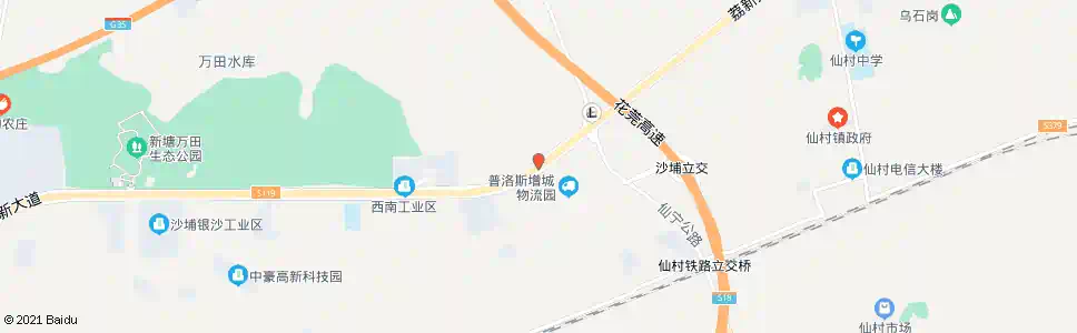 广州物流园_公交站地图_广州公交_妙搜公交查询2025
