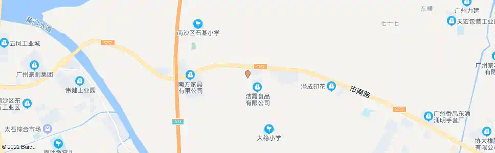 广州大稳村牌坊_公交站地图_广州公交_妙搜公交查询2025