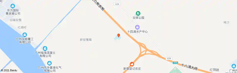 广州新垦学校_公交站地图_广州公交_妙搜公交查询2025
