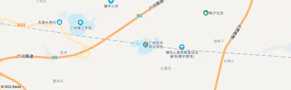 广州水均田路总站(东华学院)_公交站地图_广州公交_妙搜公交查询2025