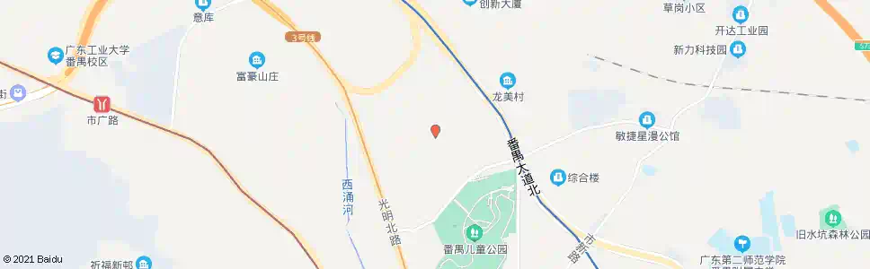 广州东环街道办_公交站地图_广州公交_妙搜公交查询2025