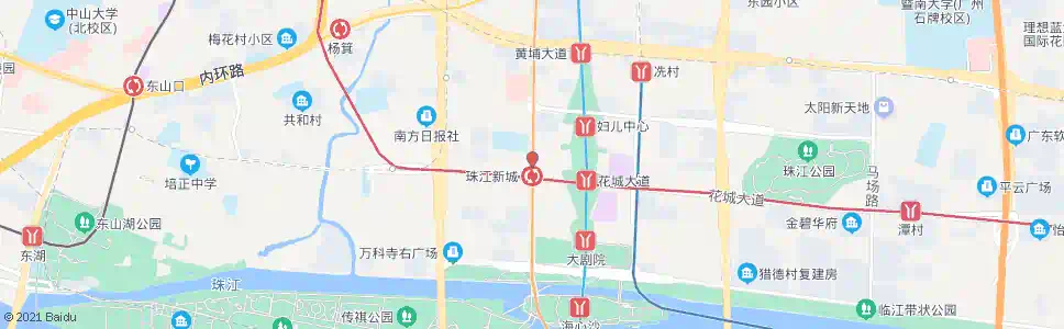 广州华成路口_公交站地图_广州公交_妙搜公交查询2025