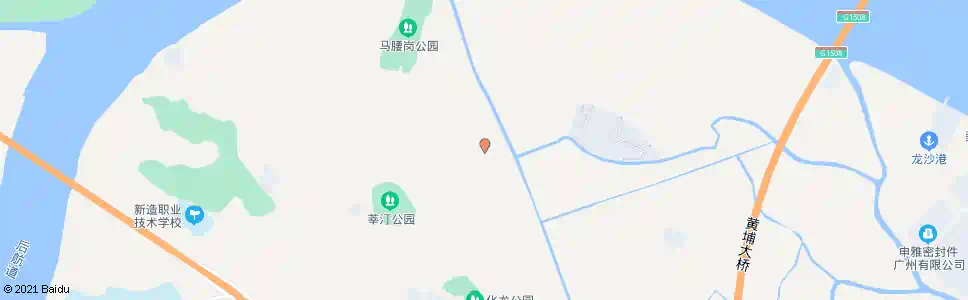 广州柏堂村_公交站地图_广州公交_妙搜公交查询2025