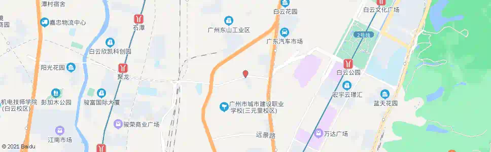 广州岗贝路_公交站地图_广州公交_妙搜公交查询2025