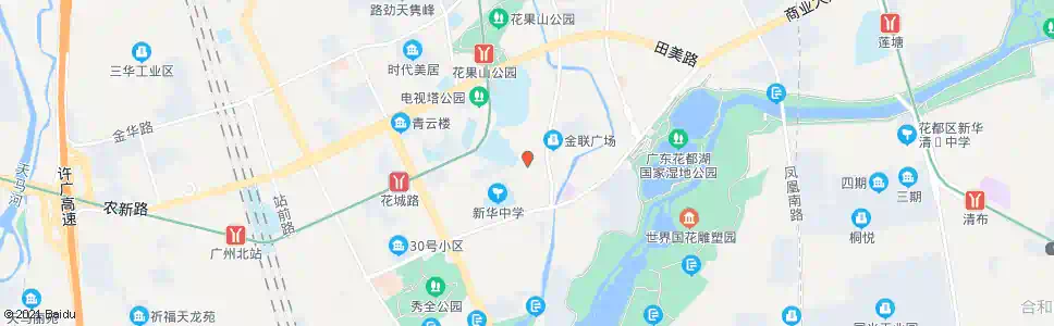 广州红珠路_公交站地图_广州公交_妙搜公交查询2025
