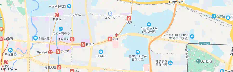 广州西樵村1_公交站地图_广州公交_妙搜公交查询2025