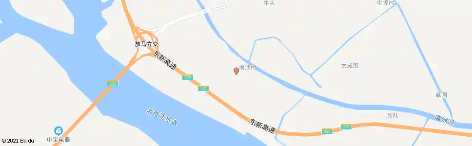 广州增沙村_公交站地图_广州公交_妙搜公交查询2025