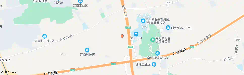 广州梅山大道中_公交站地图_广州公交_妙搜公交查询2025