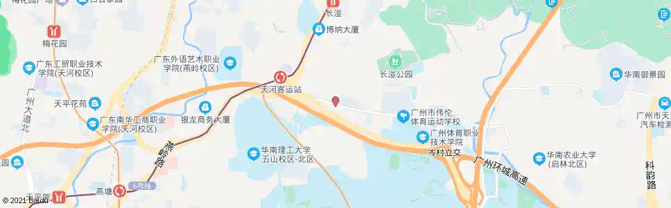 广州天鹅花园_公交站地图_广州公交_妙搜公交查询2025