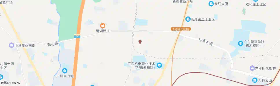 广州罗岗工业区_公交站地图_广州公交_妙搜公交查询2025