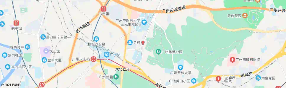 广州飞鹅路_公交站地图_广州公交_妙搜公交查询2025