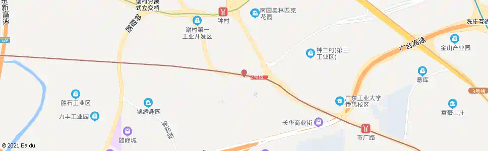 广州汉溪路口_公交站地图_广州公交_妙搜公交查询2025