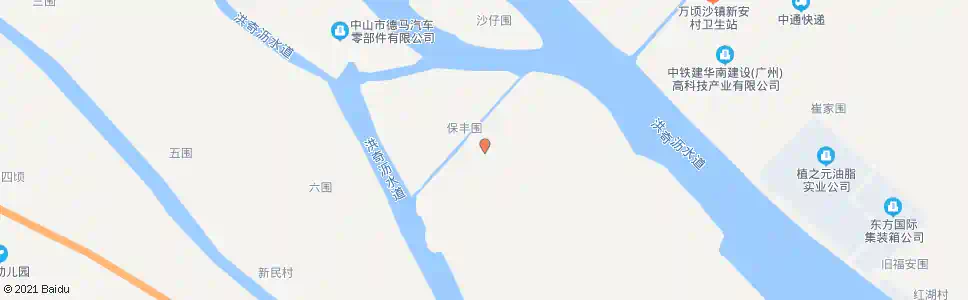 广州保丰围_公交站地图_广州公交_妙搜公交查询2025