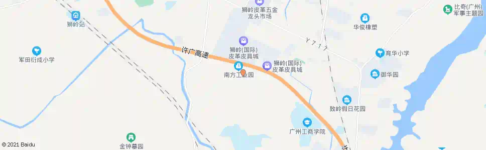 广州新杨四队_公交站地图_广州公交_妙搜公交查询2025