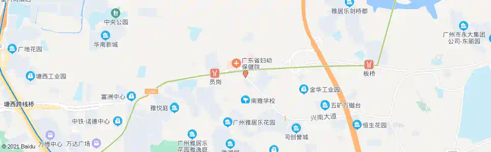 广州陈边_公交站地图_广州公交_妙搜公交查询2025