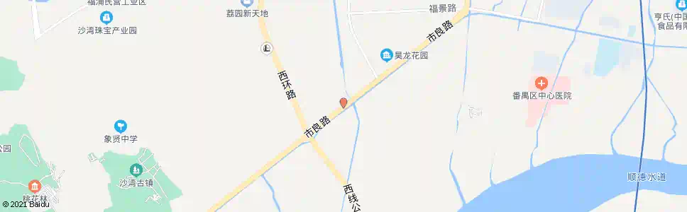 广州洋五洲_公交站地图_广州公交_妙搜公交查询2025