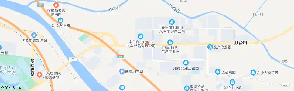 广州丰田合诚配件厂_公交站地图_广州公交_妙搜公交查询2025