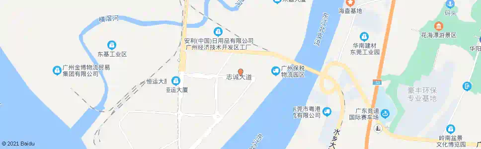 广州平洲中队_公交站地图_广州公交_妙搜公交查询2025