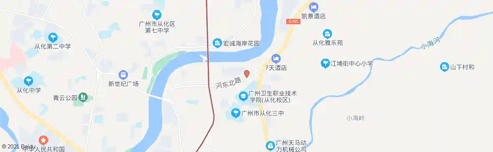 广州光导纤维厂_公交站地图_广州公交_妙搜公交查询2025