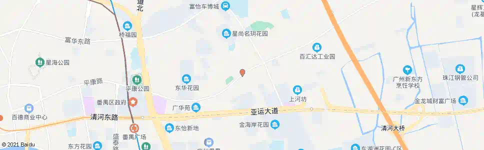 广州美心苑_公交站地图_广州公交_妙搜公交查询2025