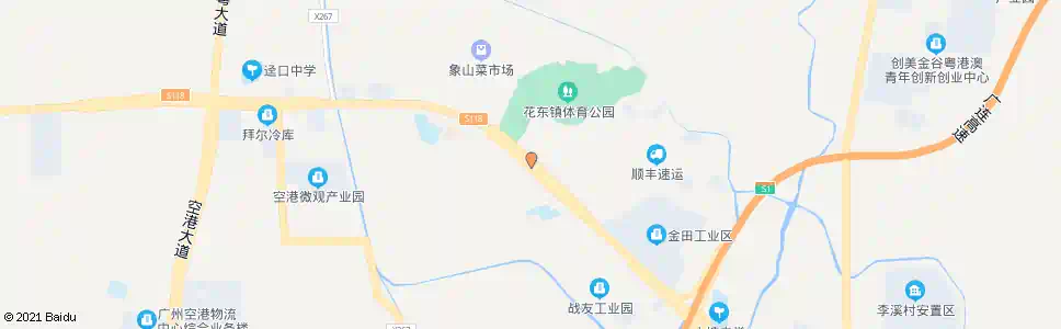 广州七星路口_公交站地图_广州公交_妙搜公交查询2025