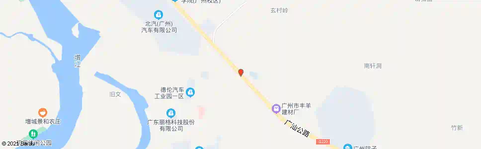 广州四丰村_公交站地图_广州公交_妙搜公交查询2025