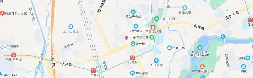 广州花都人力资源市场_公交站地图_广州公交_妙搜公交查询2025