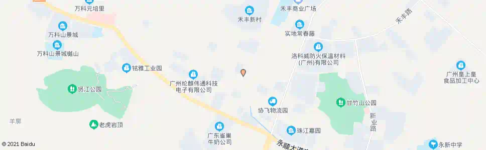 广州永和公交车站_公交站地图_广州公交_妙搜公交查询2025