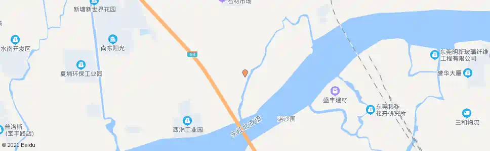 广州东洲村_公交站地图_广州公交_妙搜公交查询2025