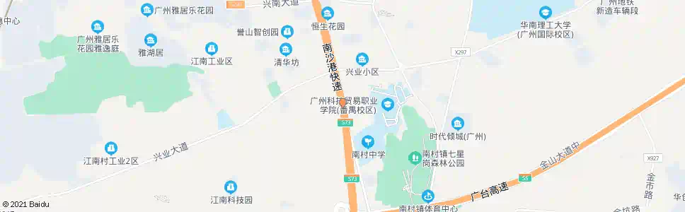 广州梅山村(金江大道)_公交站地图_广州公交_妙搜公交查询2025