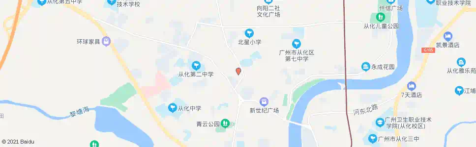广州宁西_公交站地图_广州公交_妙搜公交查询2025