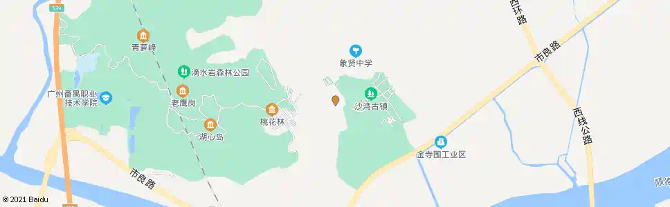 广州留耕堂_公交站地图_广州公交_妙搜公交查询2025