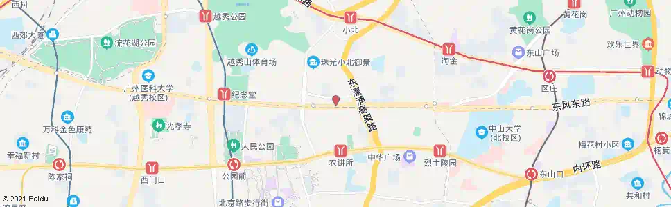 广州北斗星_公交站地图_广州公交_妙搜公交查询2025