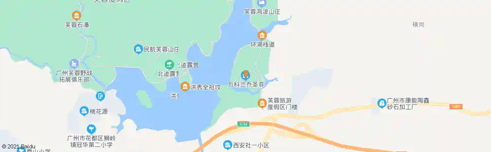 广州万科兰桥圣菲花园_公交站地图_广州公交_妙搜公交查询2025