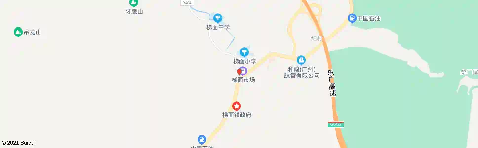 广州梯面_公交站地图_广州公交_妙搜公交查询2025