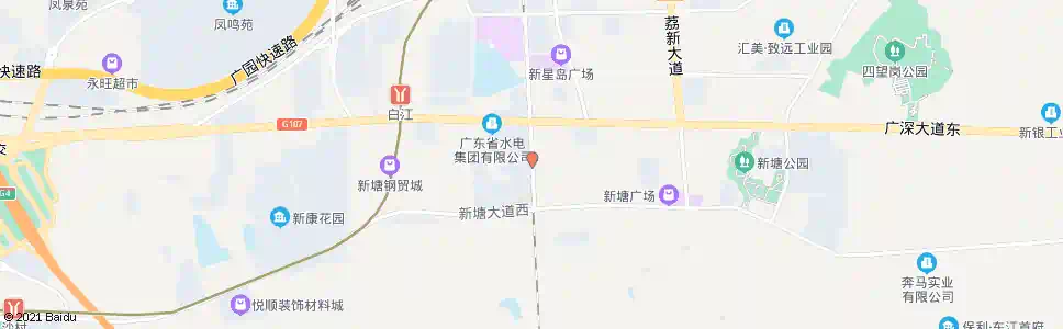 广州港口大道中_公交站地图_广州公交_妙搜公交查询2025